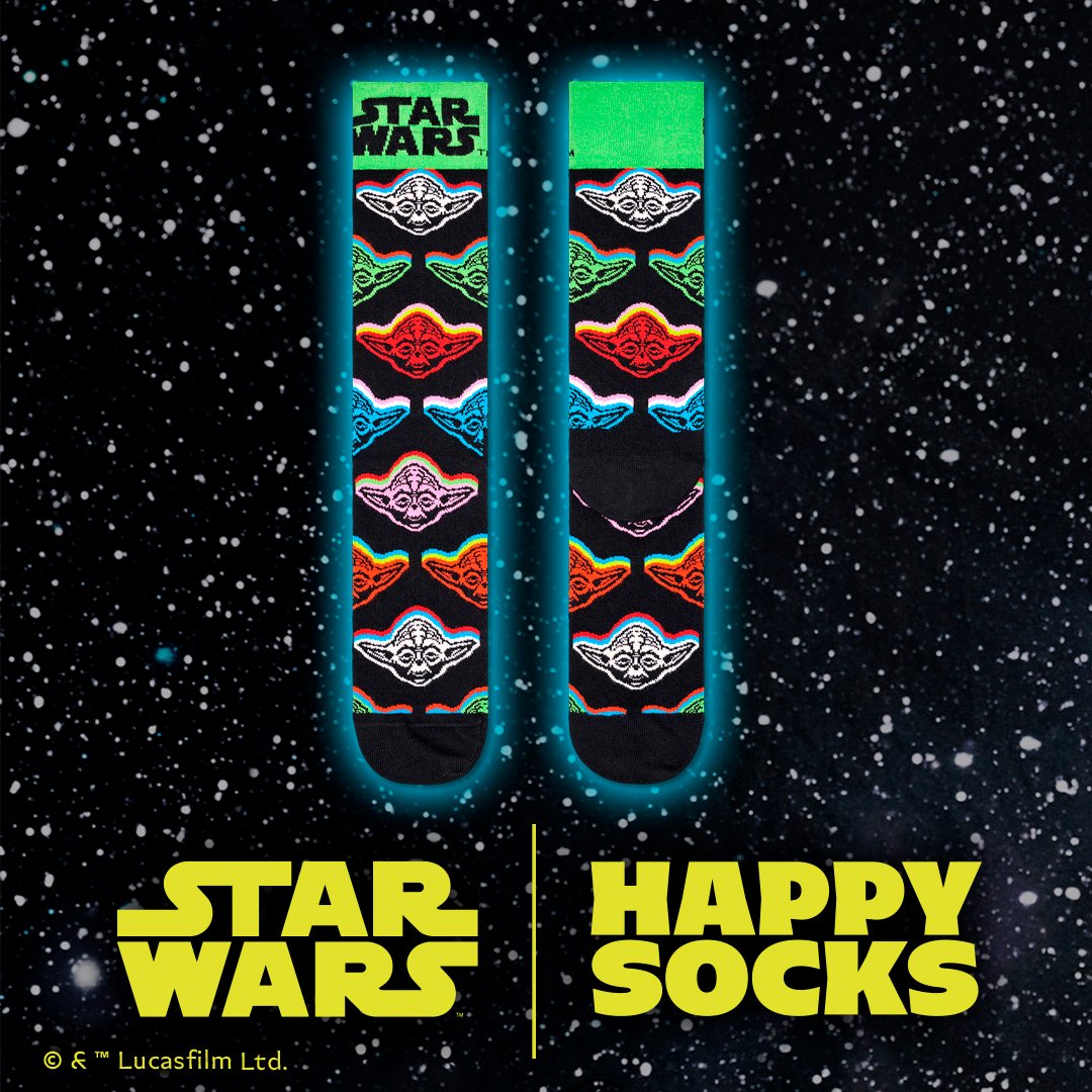 Happy Socks Star Wars™ Yoda Sock