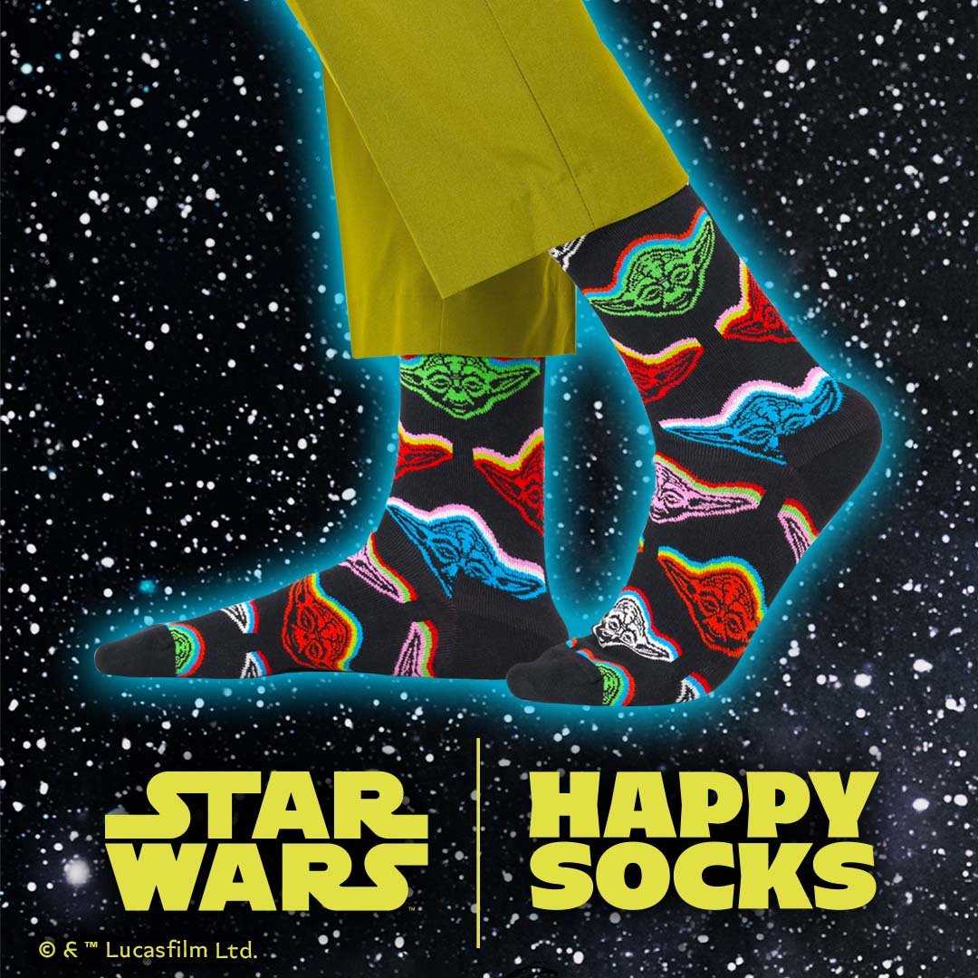 Happy Socks Star Wars™ Yoda Sock