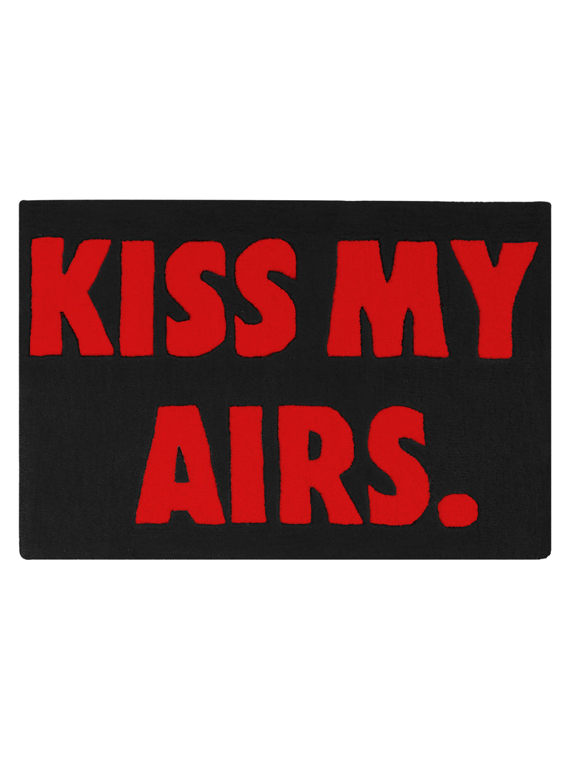 Kiss My Airs (Cherry Cola) Custom Rug | Cloud Botany | Streetwear Rugs by Crepdog Crew