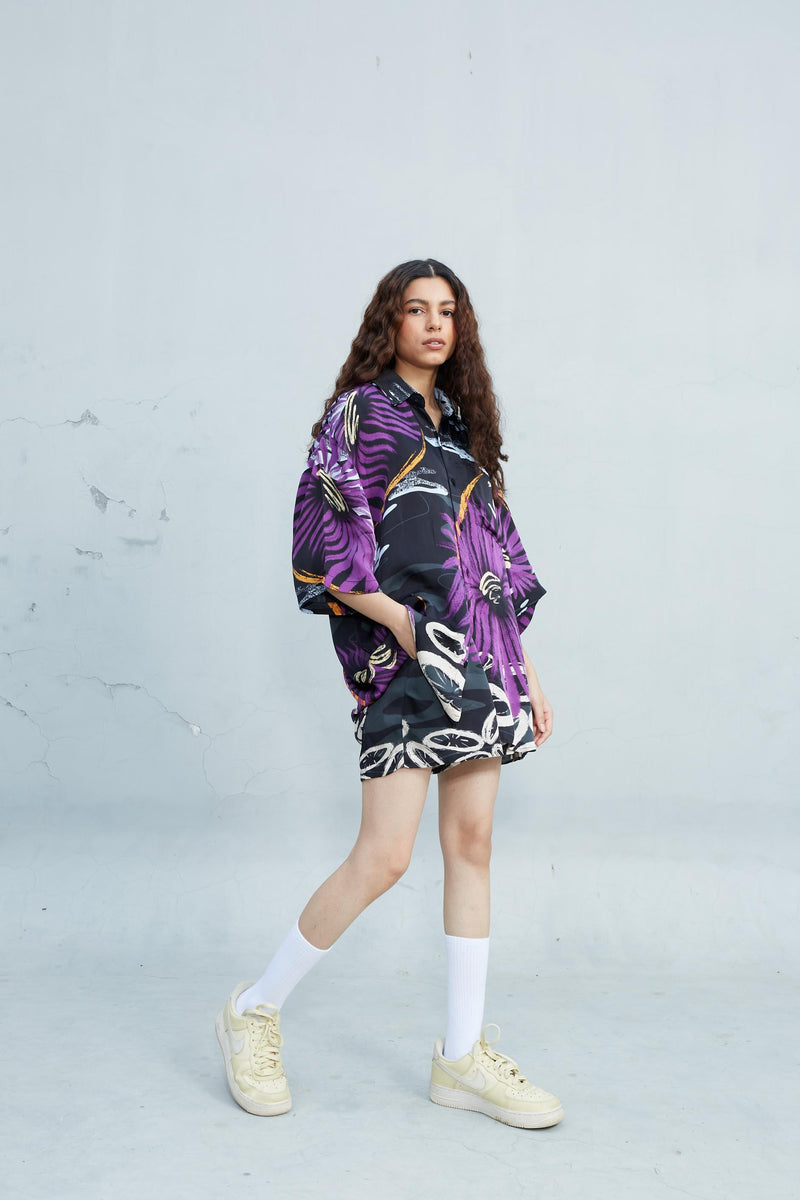 'GARDEN OF CHAOS' SET | Kilogram | Streetwear Co-Ord Set by Crepdog Crew