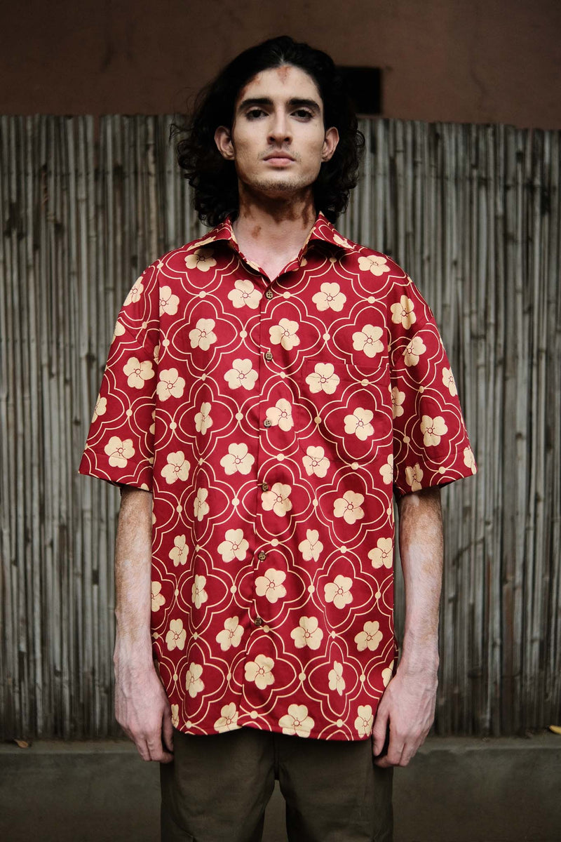 Palace Shirt Red | PRXKHXR | Streetwear Shirts by Crepdog Crew