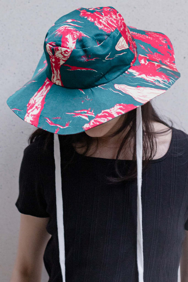 Rainforest Bucket Hat Green | PRXKHXR | Streetwear Cap by Crepdog Crew