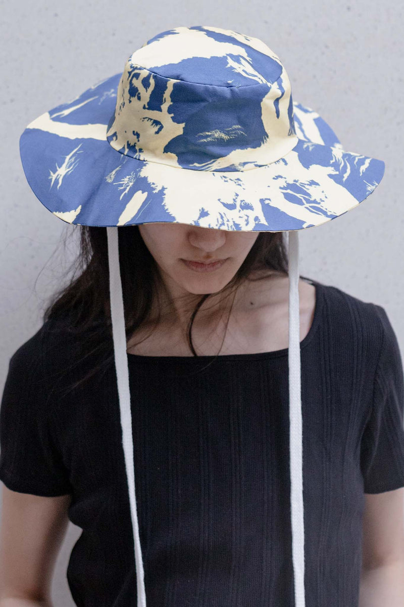 Rainforest Bucket Hat Blue | PRXKHXR | Streetwear Cap by Crepdog Crew