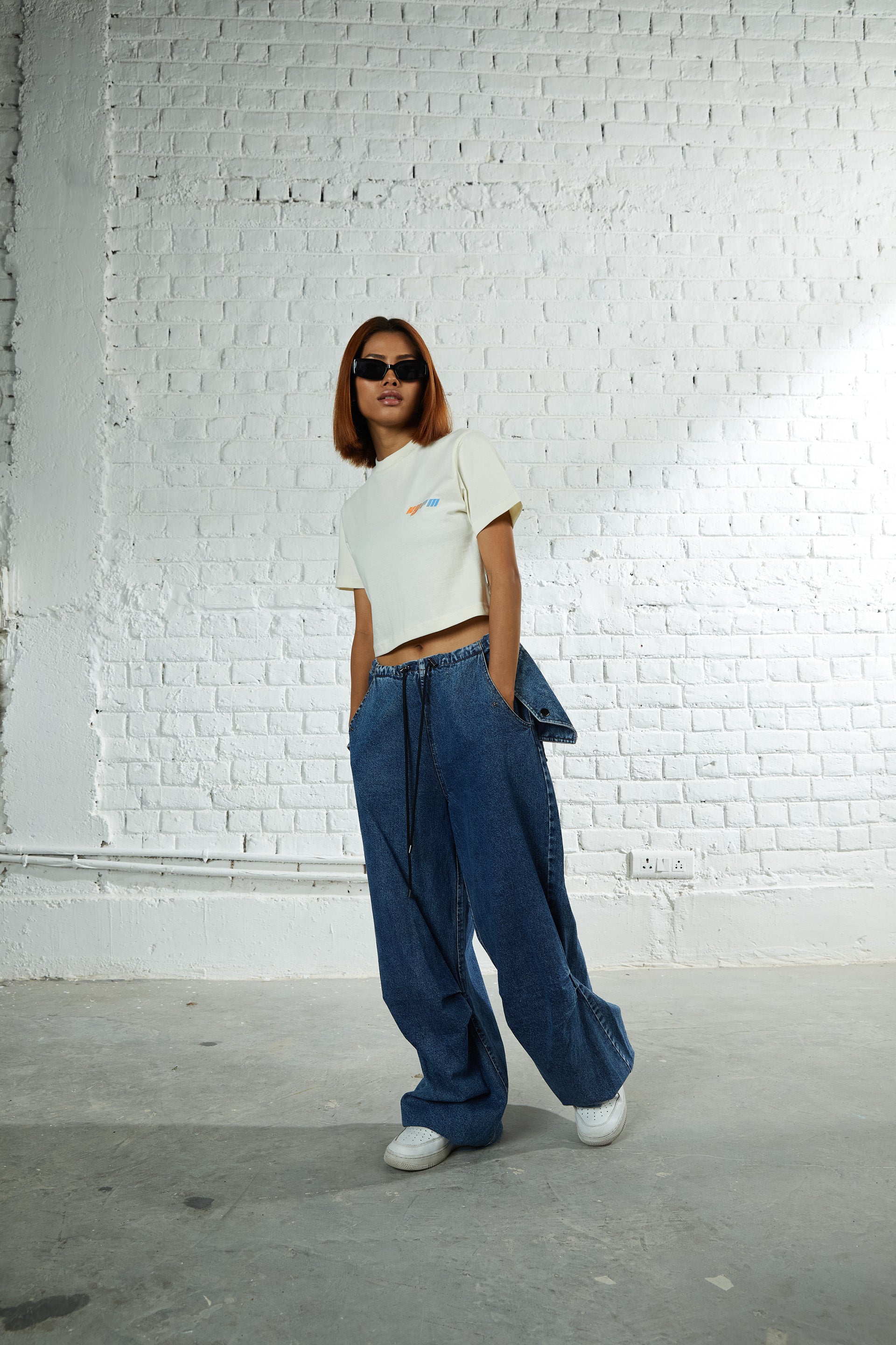 'KGRM Racer' Cropped Tee