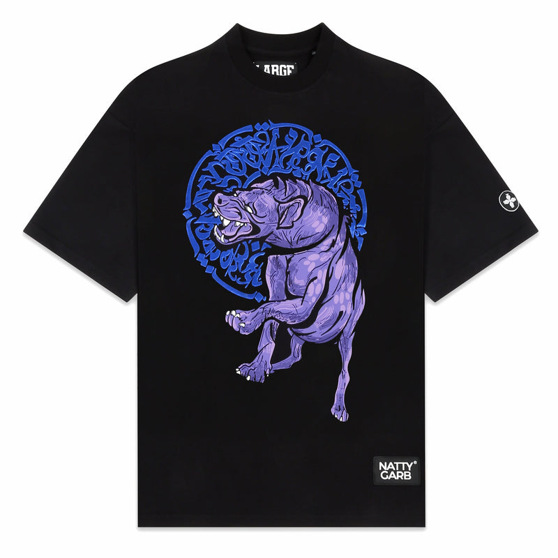 LAUGHING HYENA (BLUE) | NATTY GARB | Streetwear T-shirt by Crepdog Crew