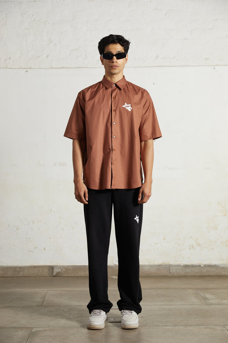 ‘K-Drift' Cotton Shirt | Kilogram | Streetwear Shirts by Crepdog Crew