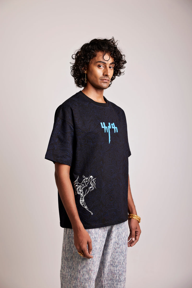 Raat Akeli Hai - Tshirt | F A R A K | Streetwear T-shirt by Crepdog Crew