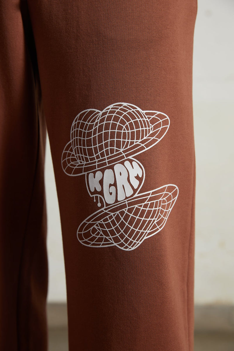 ‘KGRM Alien Heart' track pants | Kilogram | Streetwear Joggers by Crepdog Crew