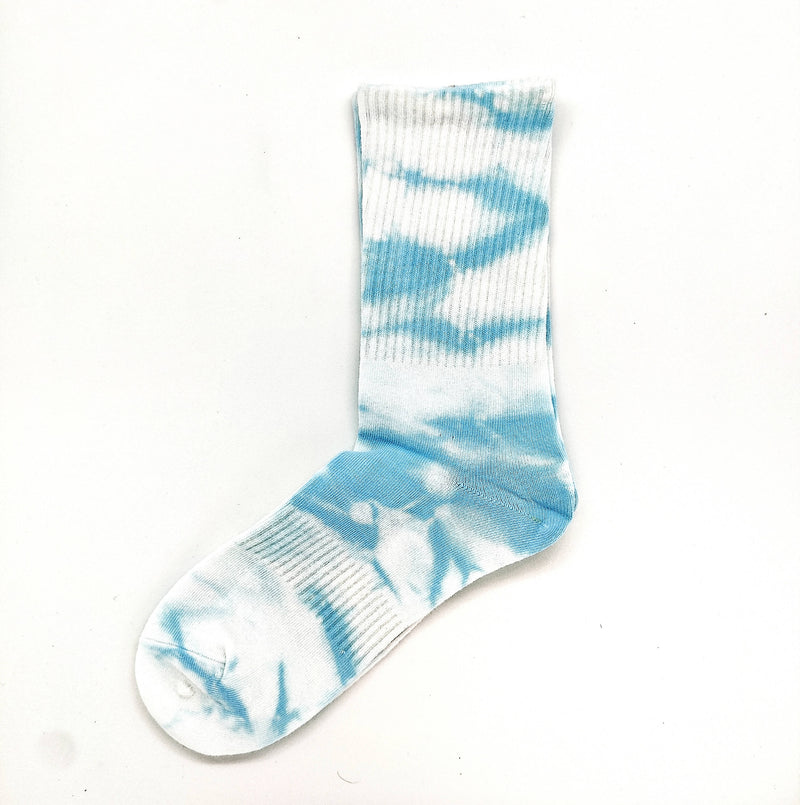 Tye Dye Socks UNC | The GoodLace Company | Socks by Crepdog Crew