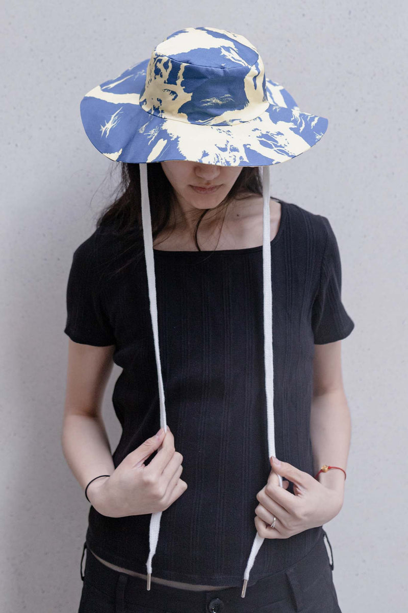 Rainforest Bucket Hat Blue | PRXKHXR | Streetwear Cap by Crepdog Crew