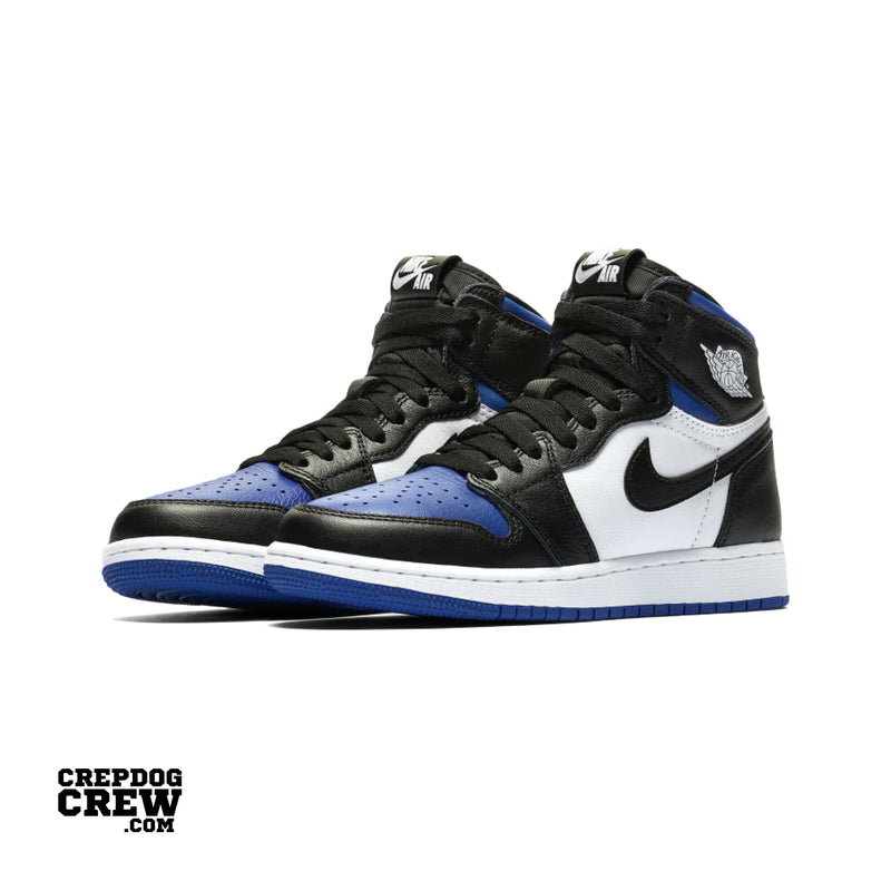 Jordan 1 Retro High Royal Toe (GS) | Nike Air Jordan | Sneaker Shoes by Crepdog Crew