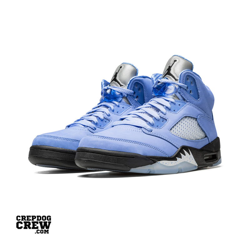 Jordan 5 Retro UNC University Blue | Nike Air Jordan | Sneaker Shoes by Crepdog Crew
