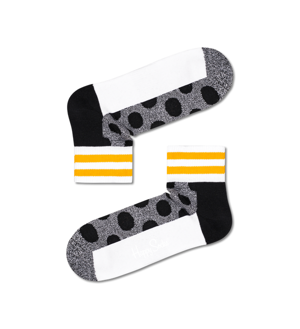 Happy Socks Big Dot 1/4 Crew Sock|ATBDO13-9700