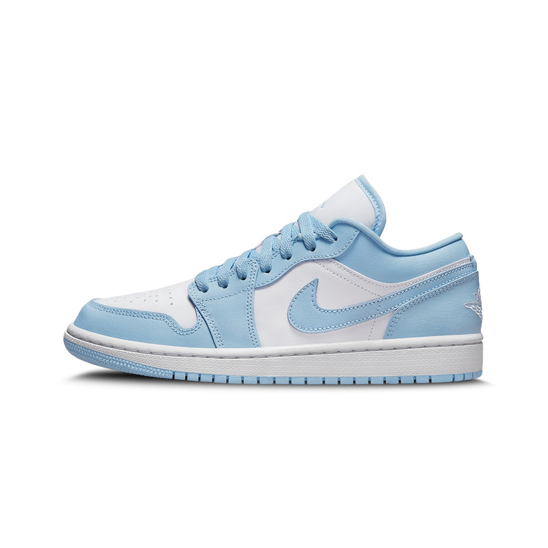 Jordan 1 Low White Ice Blue (W) | Nike Air Jordan | Sneaker Shoes by Crepdog Crew