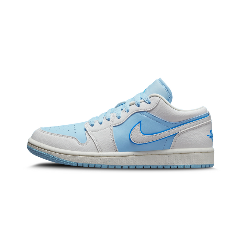 Jordan 1 Low SE Reverse Ice Blue (W) | Nike Air Jordan | Sneaker Shoes by Crepdog Crew