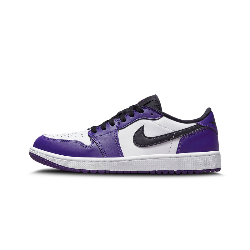 Jordan 1 Retro Low Golf Court Purple | Nike Air Jordan | Sneaker Shoes by Crepdog Crew