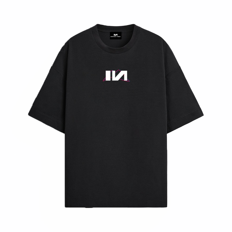 Apiens black- Oversized Tshirt | Instinct First | Streetwear T-shirt by Crepdog Crew