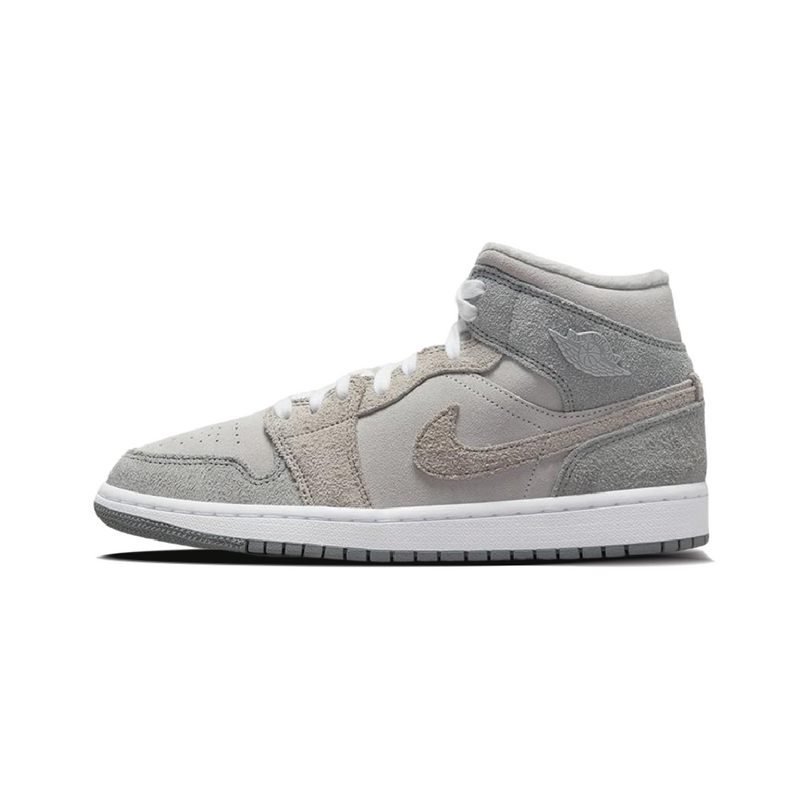 Jordan 1 Mid SE Particle Grey (W) | Nike Air Jordan | Sneaker Shoes by Crepdog Crew