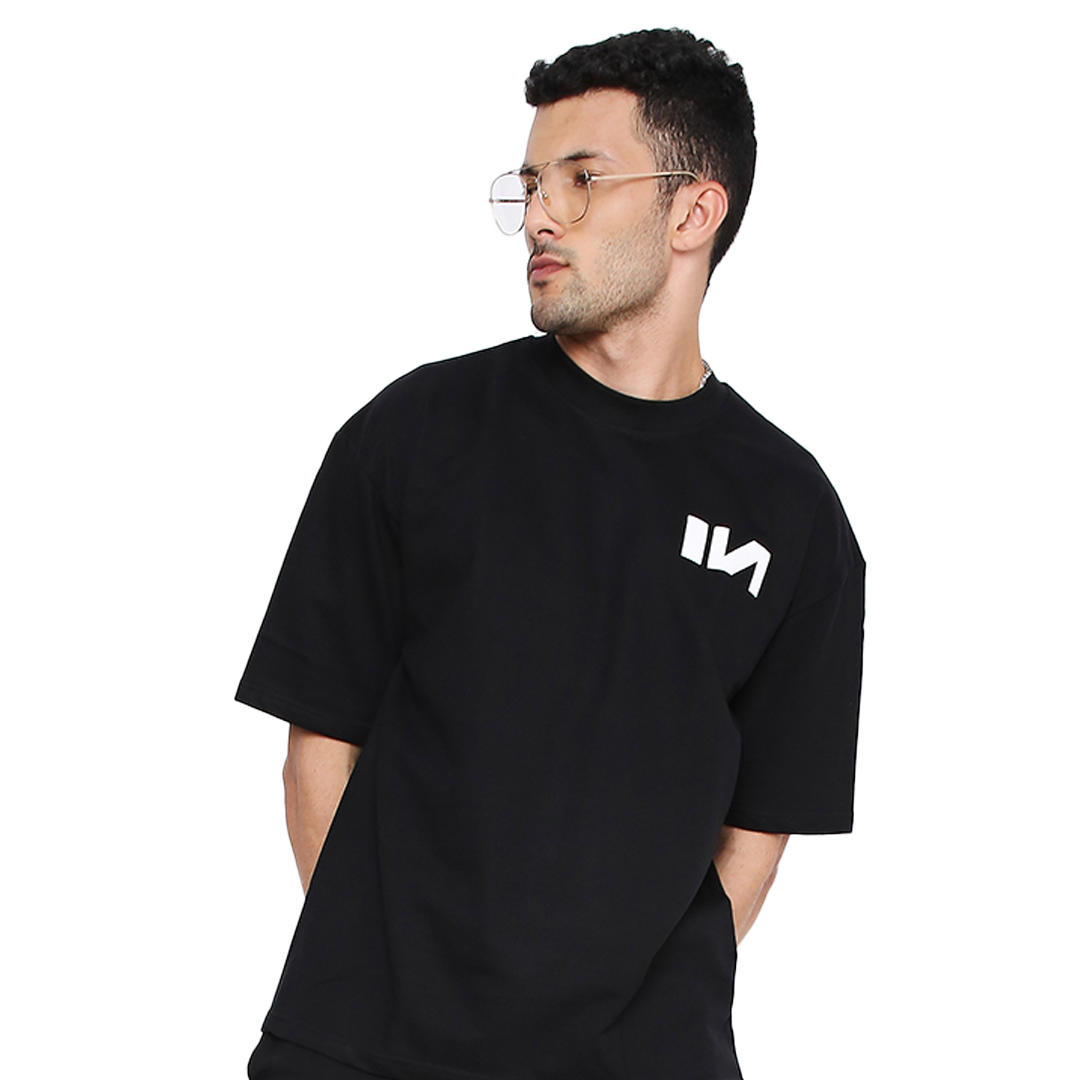 Black Oversized T-shirts 