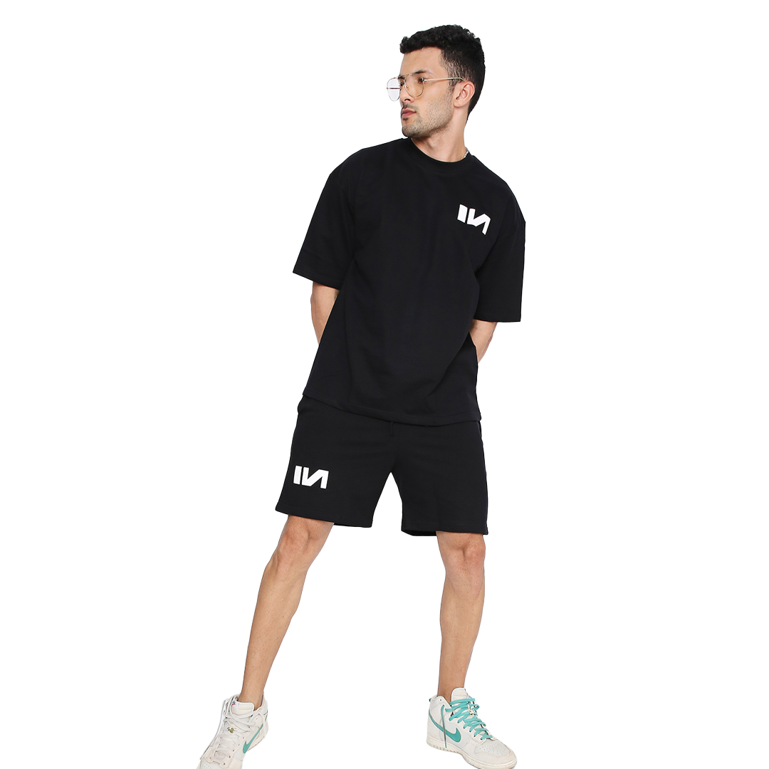 Black Oversized T-shirts 