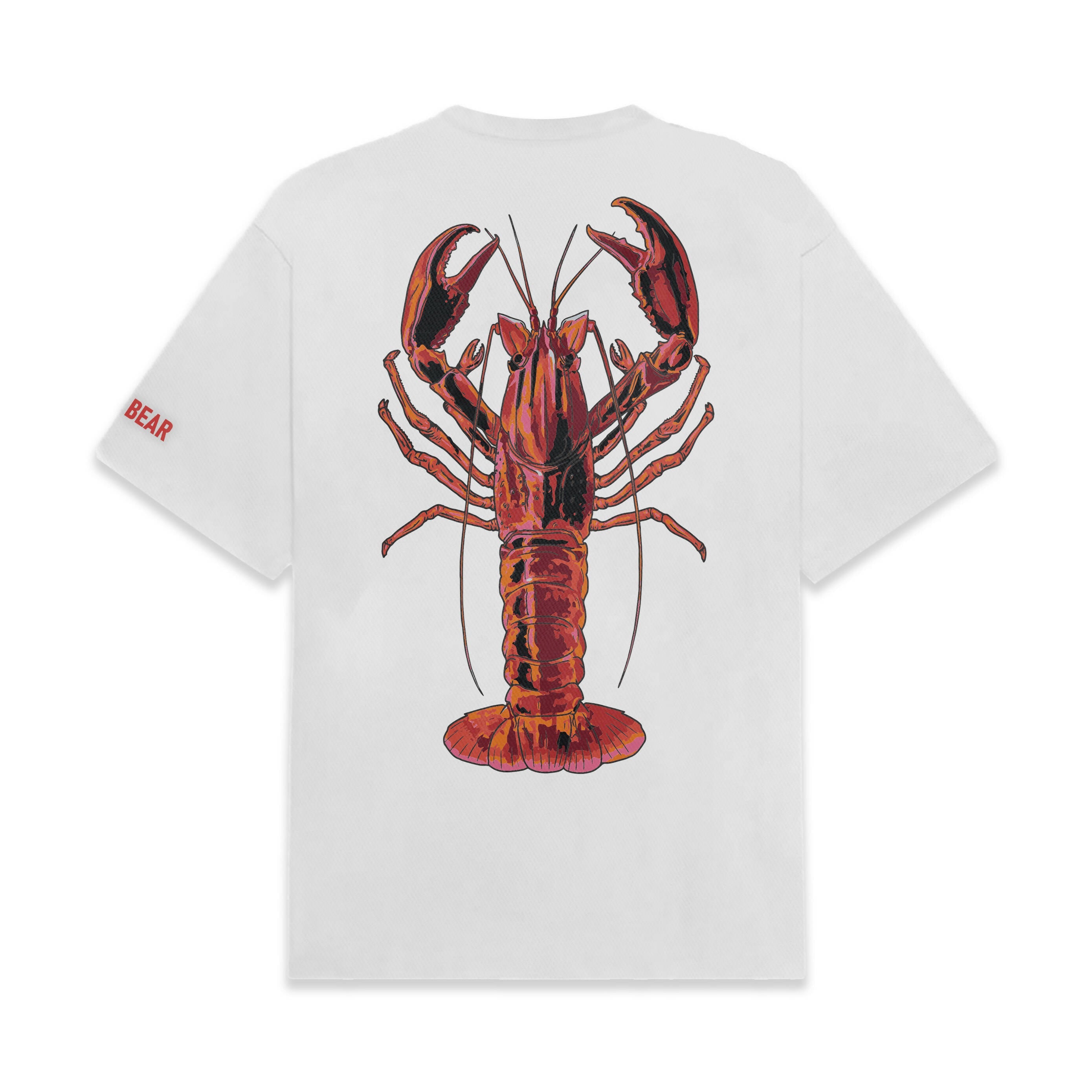 The Lobster Tee - Cream White