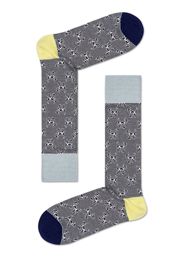 Happy Socks Dressed Laika Sock|DOG34-9000