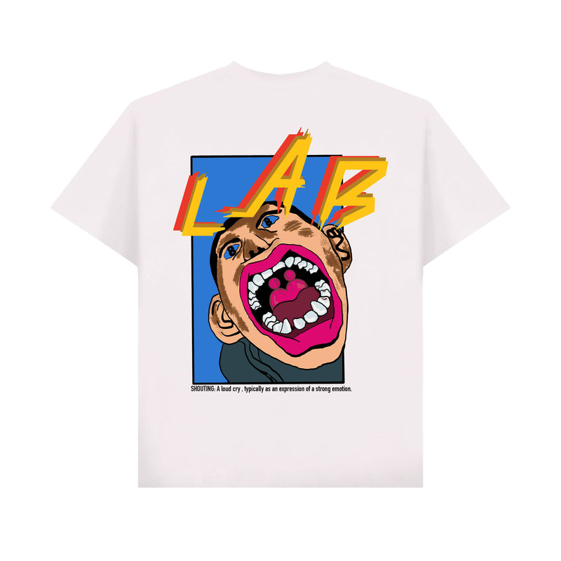 Shouting 88 Tee | LAB 88 | Streetwear T-shirt by Crepdog Crew