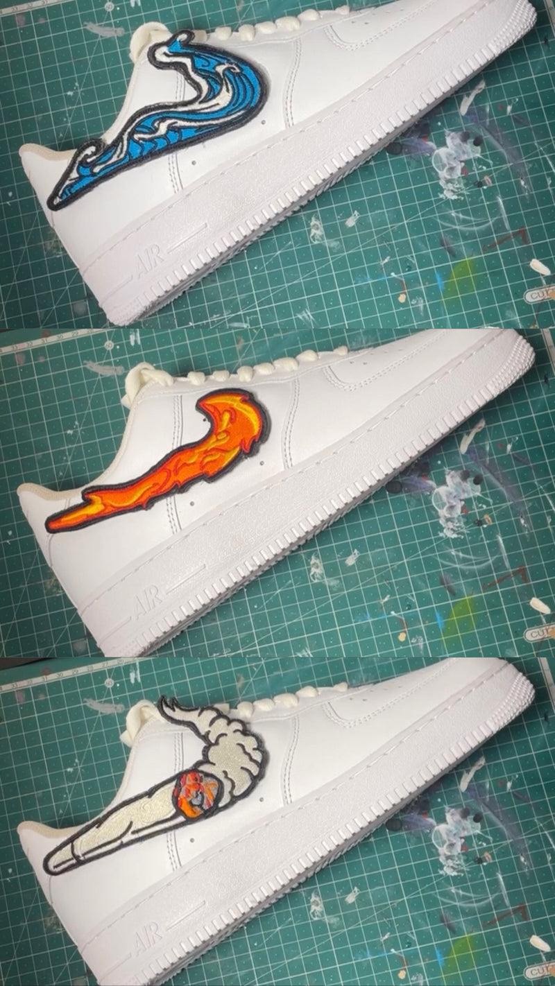 ELEMENTS OF LIFE AF1 | MD CUSTOMS | Custom Sneakers by Crepdog Crew