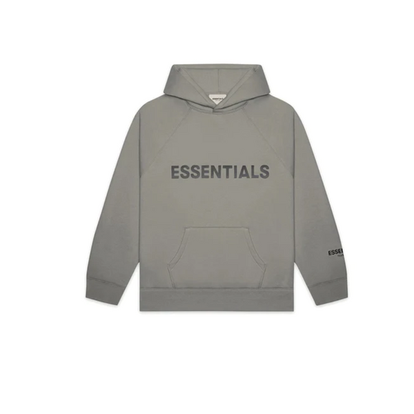Fear of God Essentials Pullover Hoodie Applique Logo Cement|CEMENT