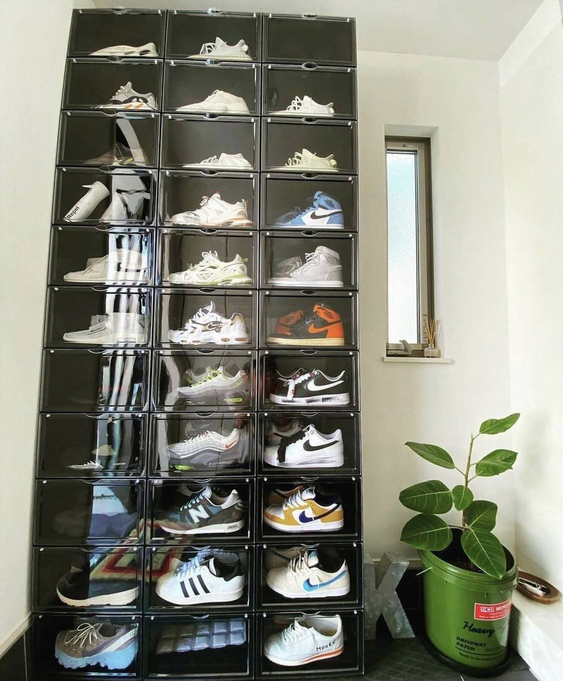 Stack'Em Sneaker Crates | Shoe Crates (Side Drop) | SNEAKARE | SNEAKER CARE by Crepdog Crew