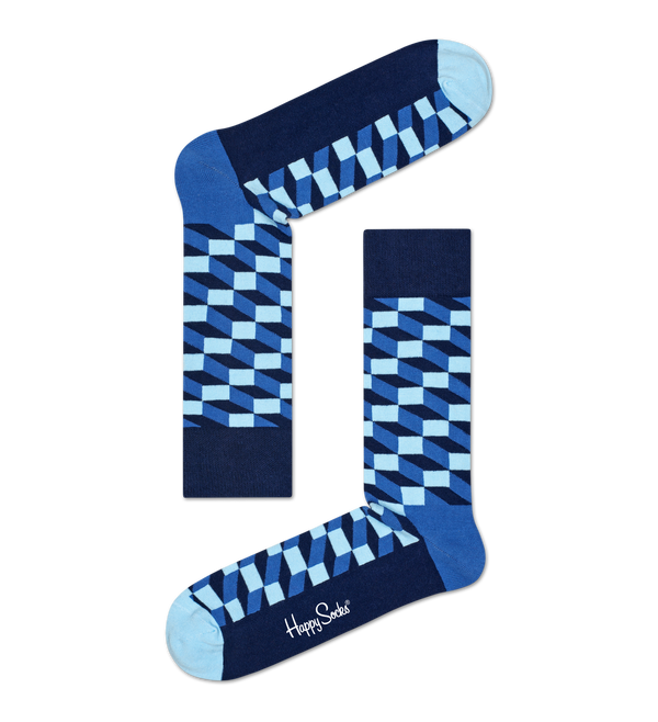 Happy Socks Filled Optic Sock|FIO01-6050