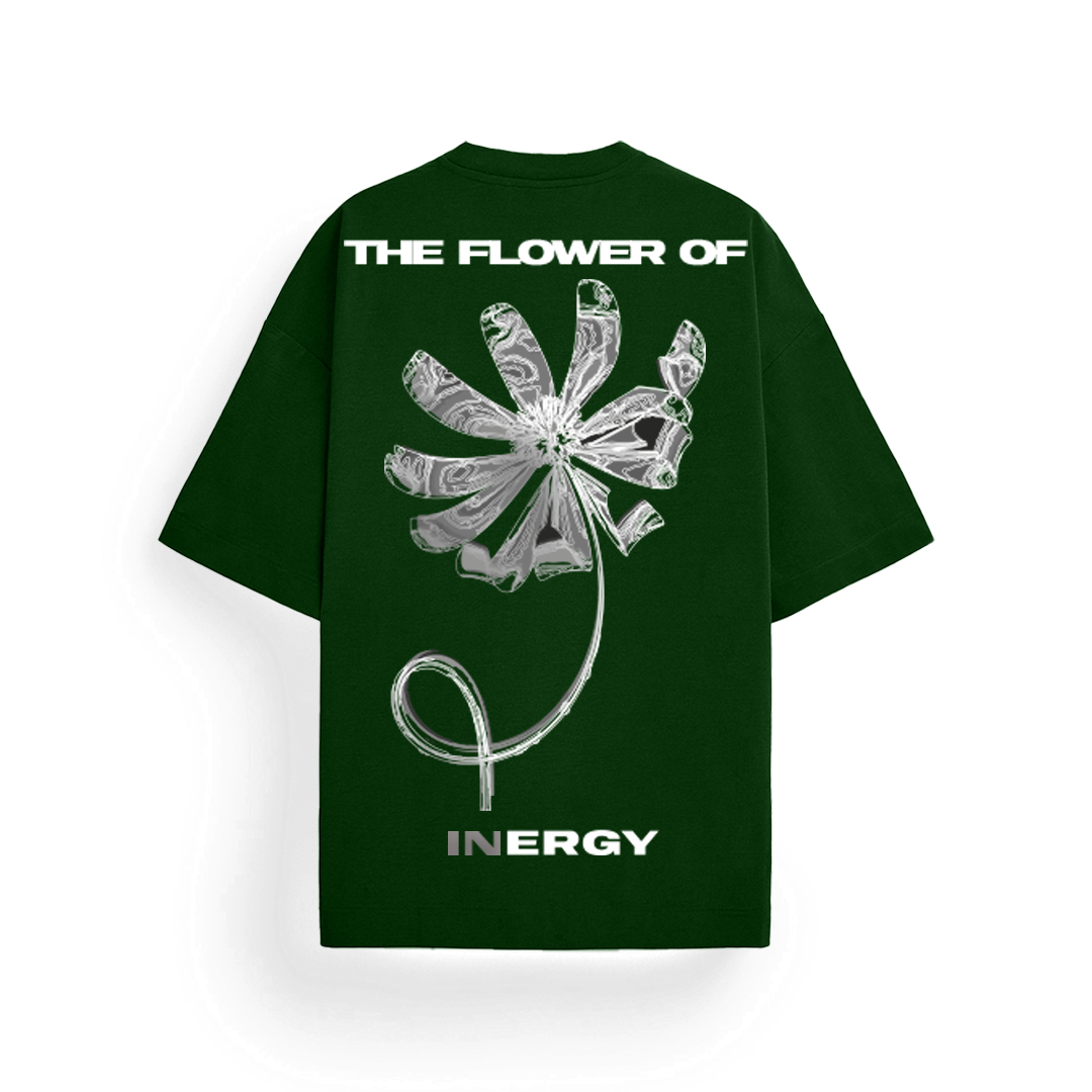 Oversized Tshirt - Flower Of INergy