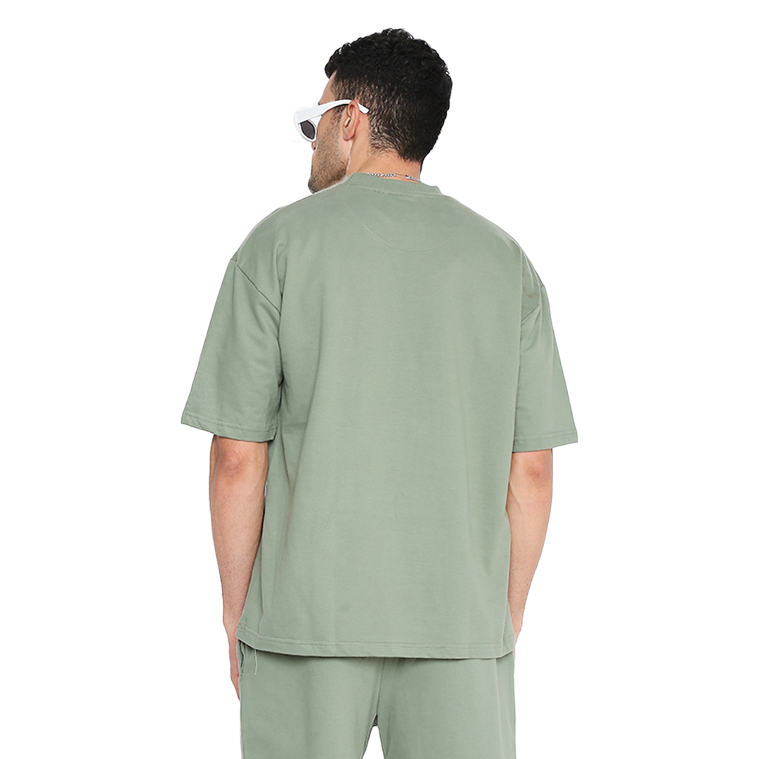 Green Oversized T-shirts 