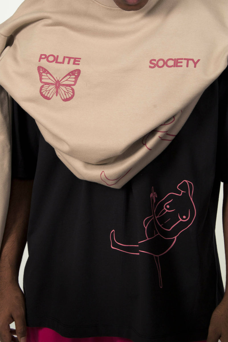 BREUER SAND SWEATSHIRT | Polite Society | Streetwear Sweatshirts & Hoodies by Crepdog Crew