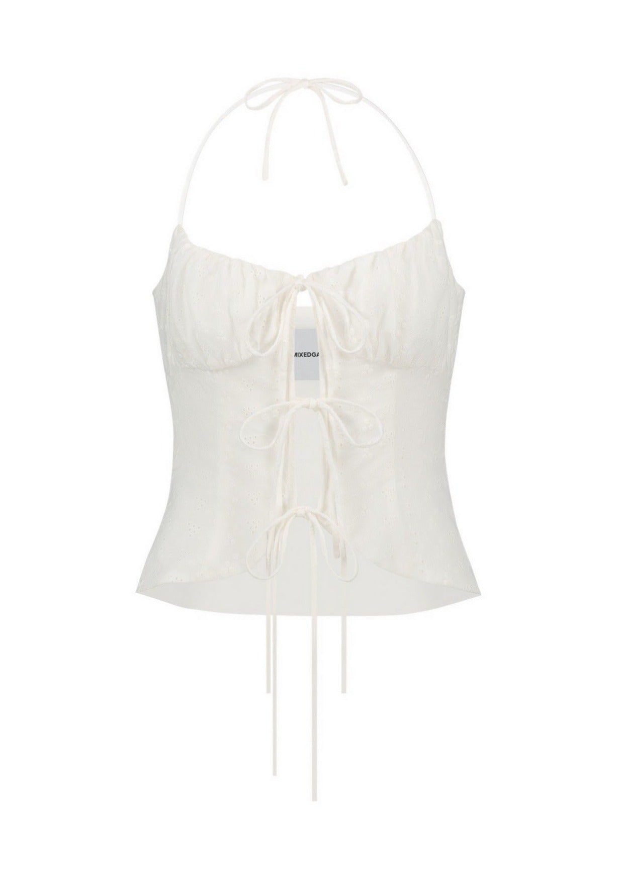 Bustier camisole top in white from the brand mixed gals
