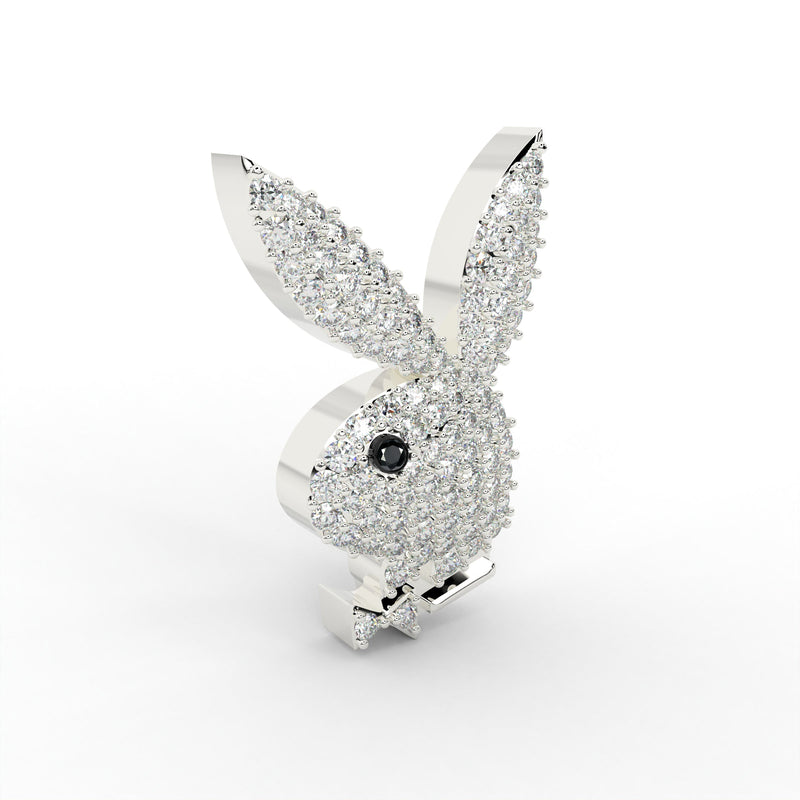 ICED PLAYBOY BUNNY | THE NOBLE SCULPTOR | STREETWEAR PENDANTS by Crepdog Crew