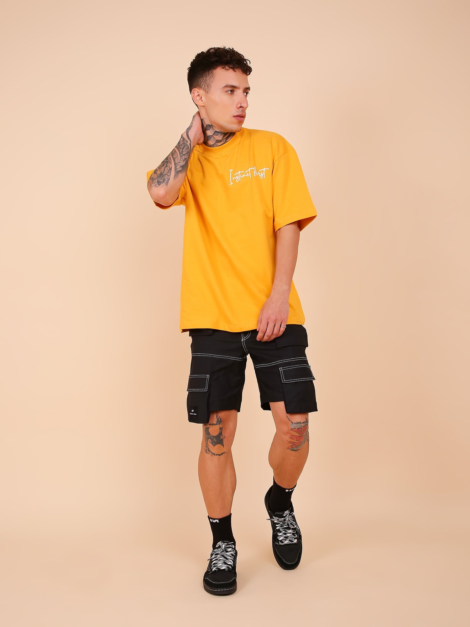 Mustard Oversized T-shirt