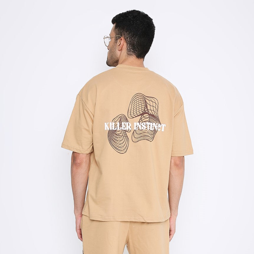 Brown Oversized T-shirt