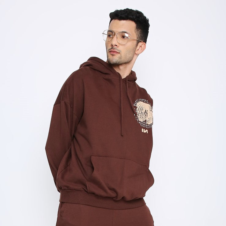 Brown Oversized Hoodie