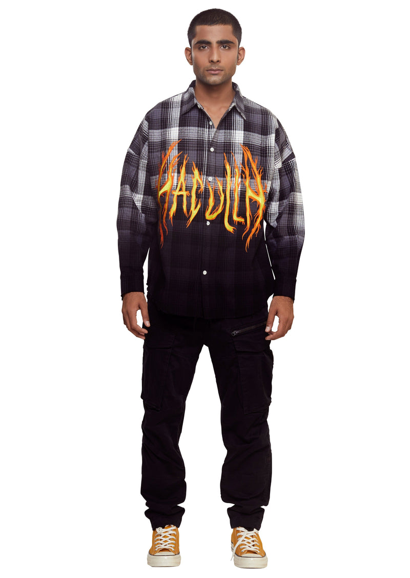 Hac On Fire Shirt | Haculla | Streetwear Shirts by Crepdog Crew
