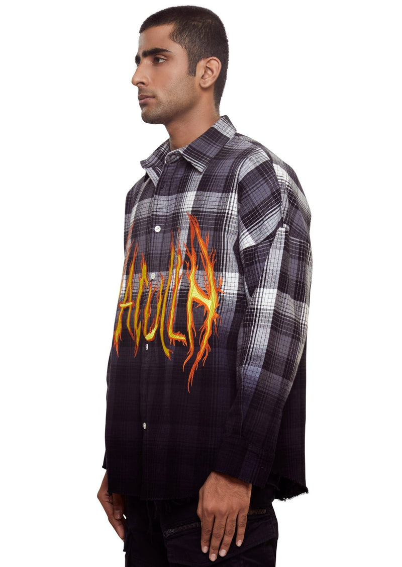 Hac On Fire Shirt | Haculla | Streetwear Shirts by Crepdog Crew