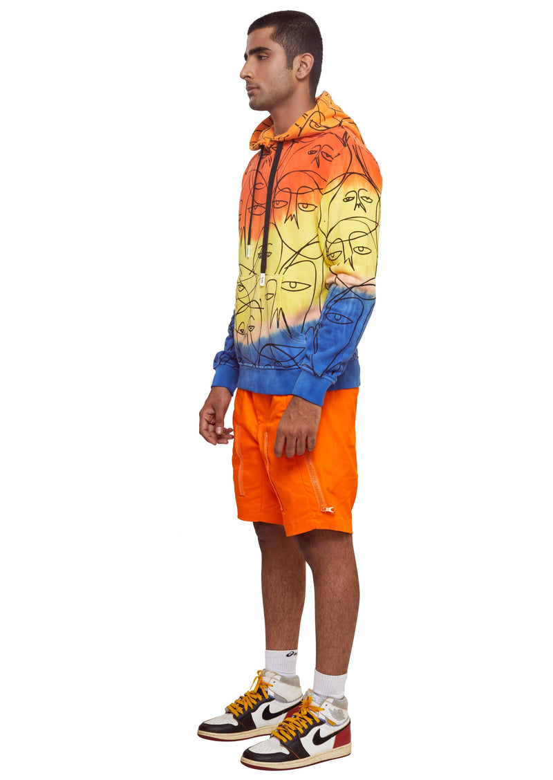 One Of A Kind Dip Dye Hoodie | Haculla | Streetwear Sweatshirt Hoodies by Crepdog Crew