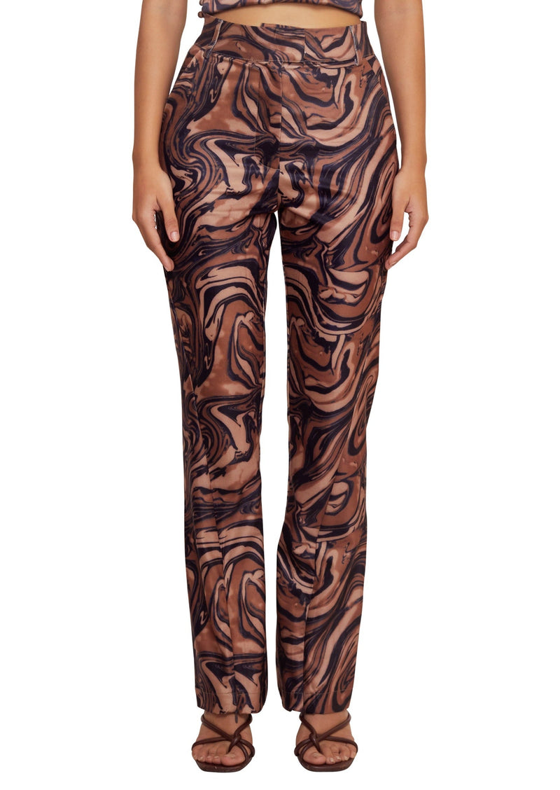 Mahogany Paradise Pants | House Of Sunny | Streetwear Pants Trousers by Crepdog Crew