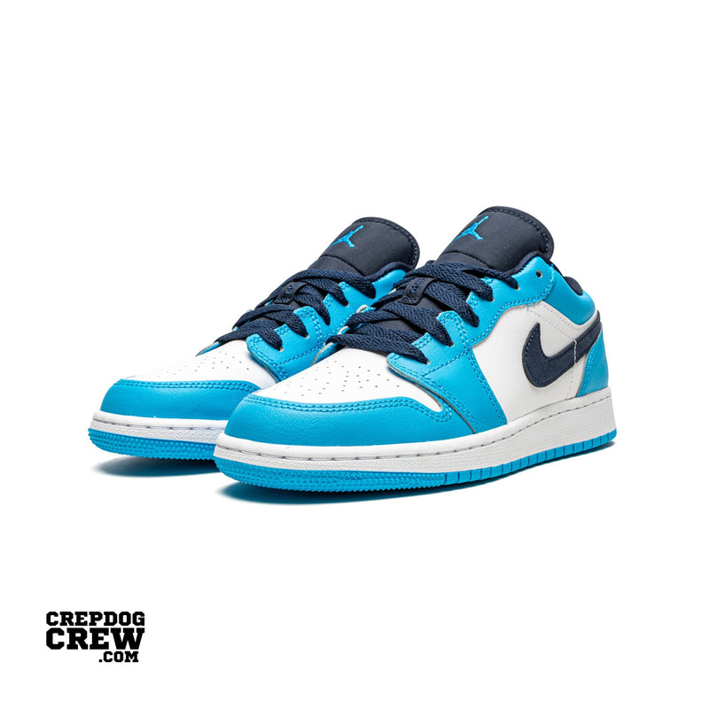 Jordan 1 Low UNC (2021) (GS) | Nike Air Jordan | Sneaker Shoes by Crepdog Crew