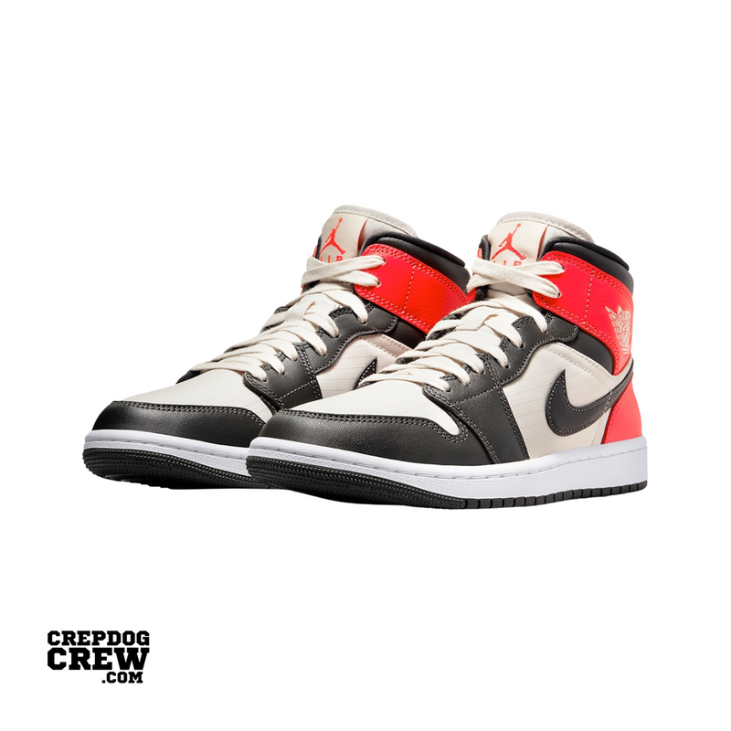 Jordan 1 Mid Light Orewood Brown (W) | Nike Air Jordan | Sneaker Shoes by Crepdog Crew