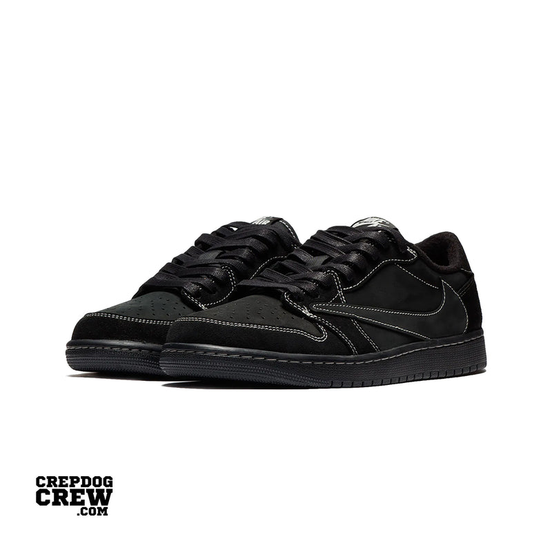 Jordan 1 Retro Low OG SP Travis Scott Black Phantom | Nike Air Jordan | Sneaker Shoes by Crepdog Crew