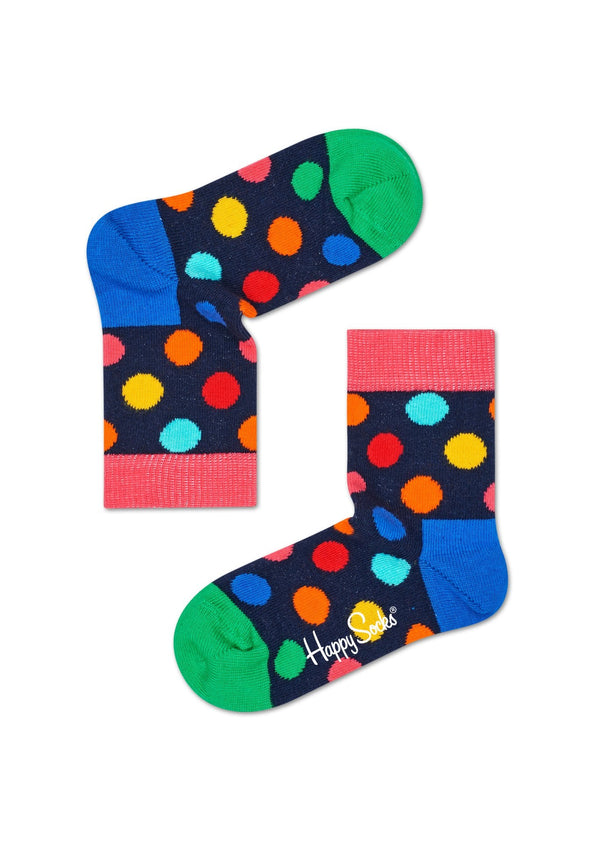 Happy Socks Kids Big Dot Sock|KBDO01-6001
