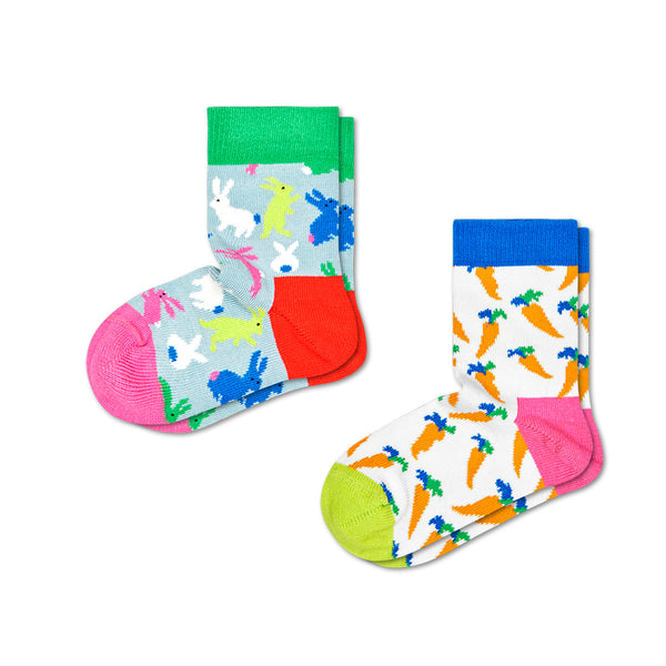 Happy Socks 2-pack Kids Bunny Sock|
