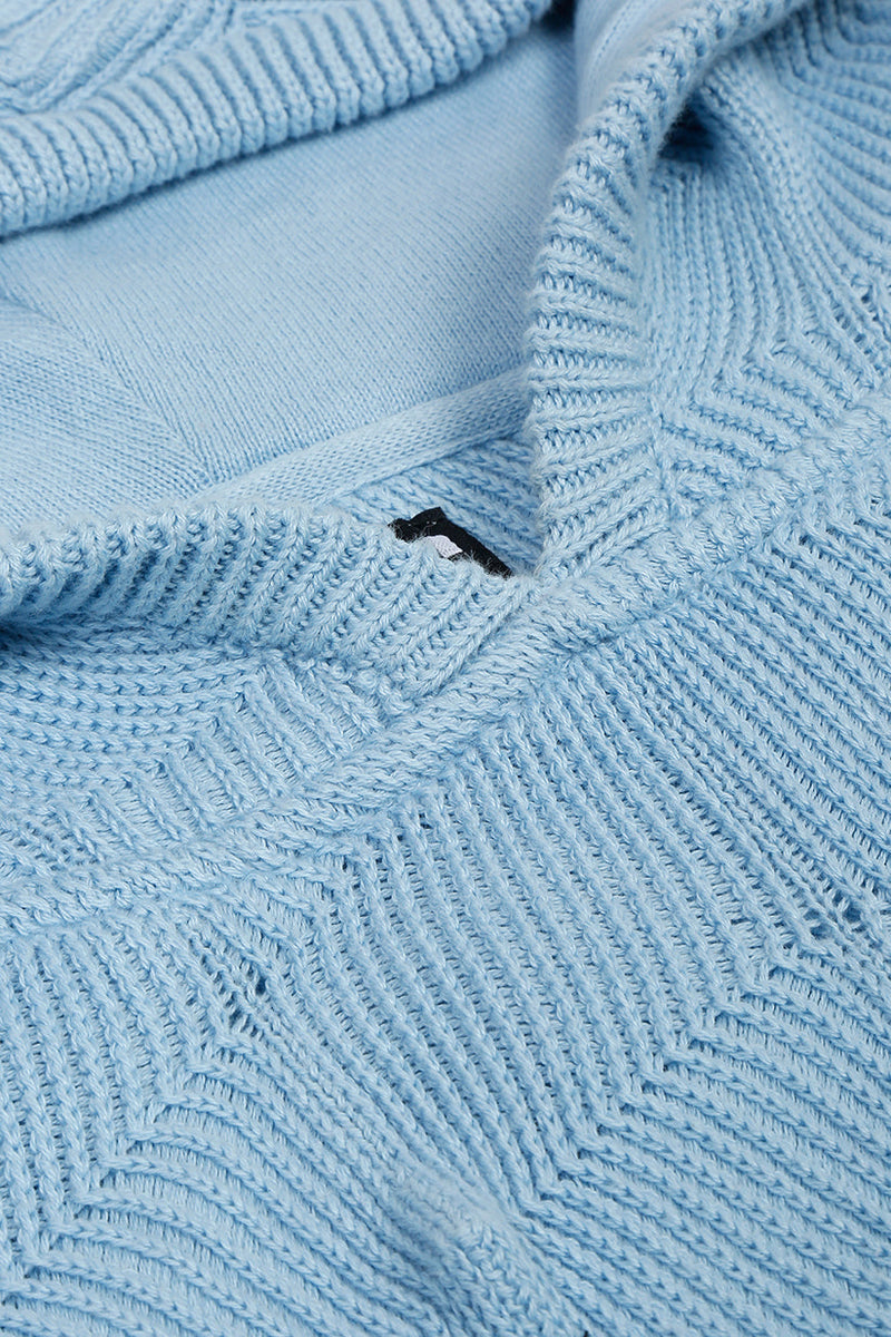 PUNK SPIKE HOODIE: CAROLINA BLUE | NATTY GARB | Streetwear Sweatshirt Hoodies by Crepdog Crew