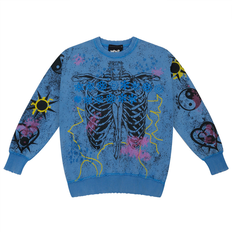 Sweatshirt - Ink "Bare My Soul" | WHYLABS | Streetwear Sweatshirt Hoodies by Crepdog Crew